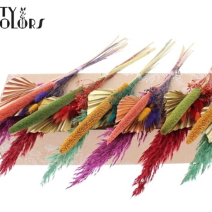 Dried Palm Leaf Spear Shape Bouquet